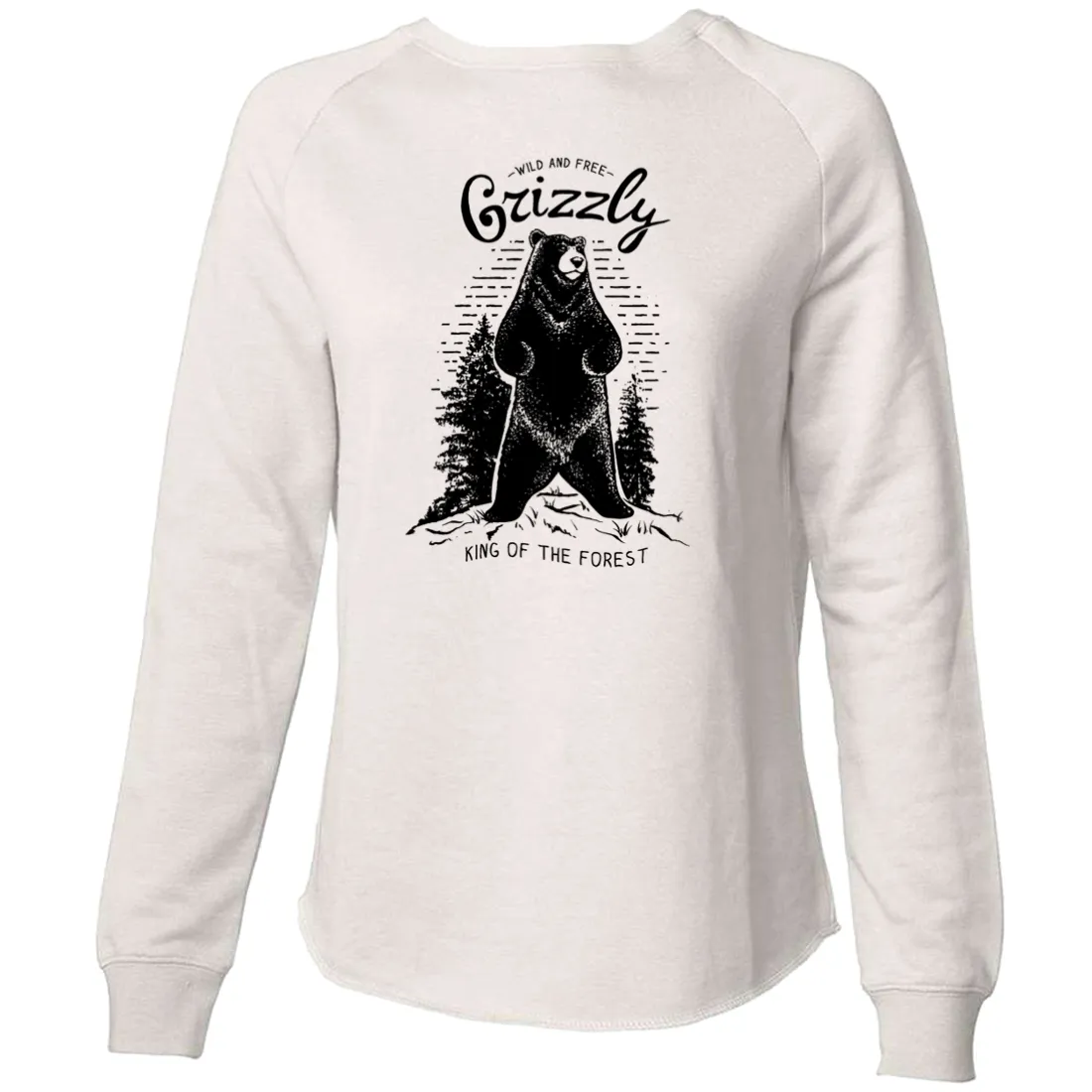 Wild And Free Grizzly Super Soft Crewneck Sweater