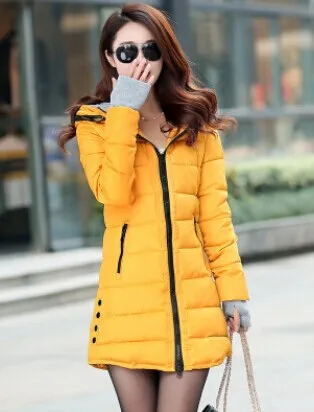 Women winter hooded warm coat