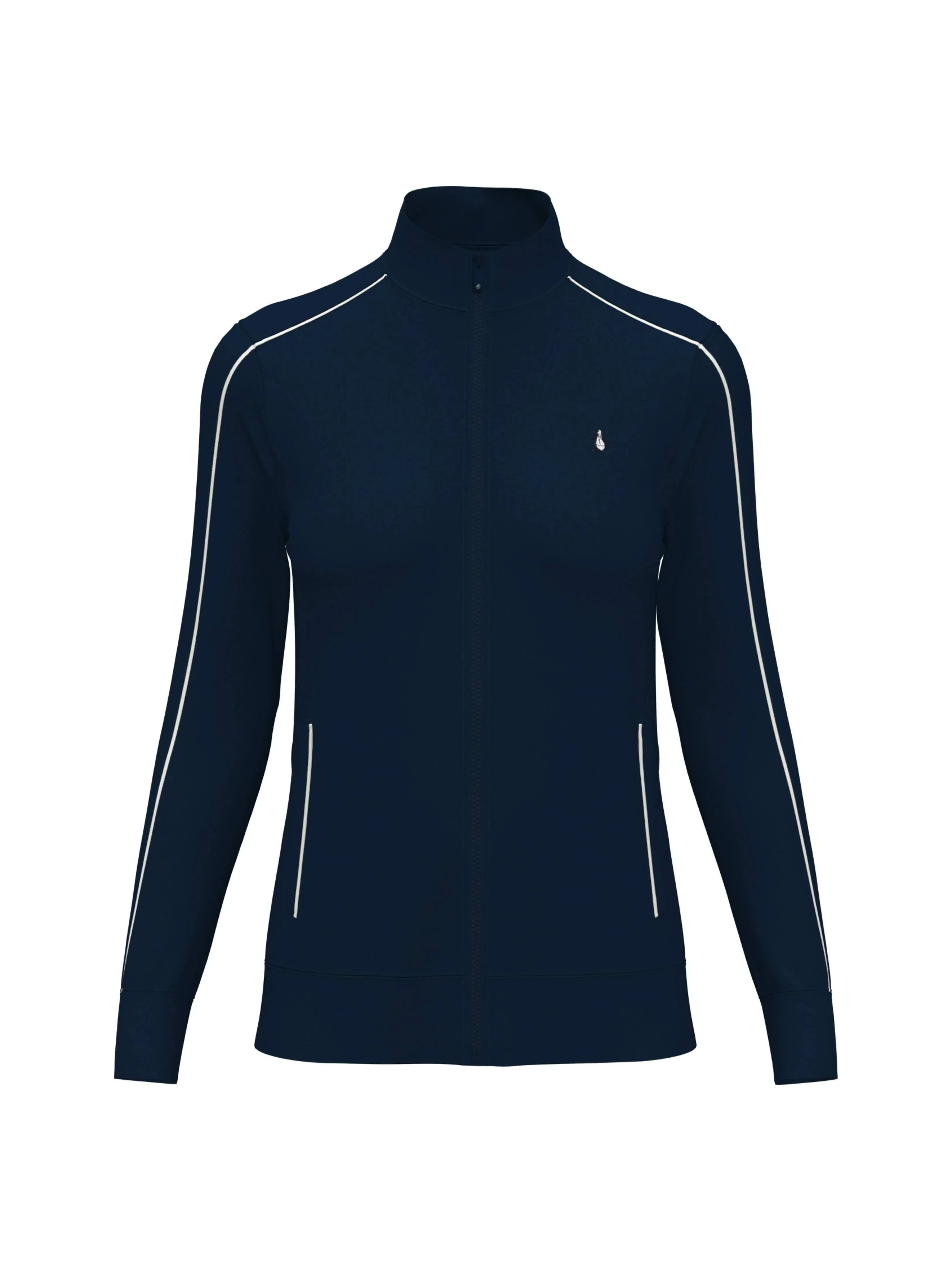 Women's Full Zip Jacket with Piping
