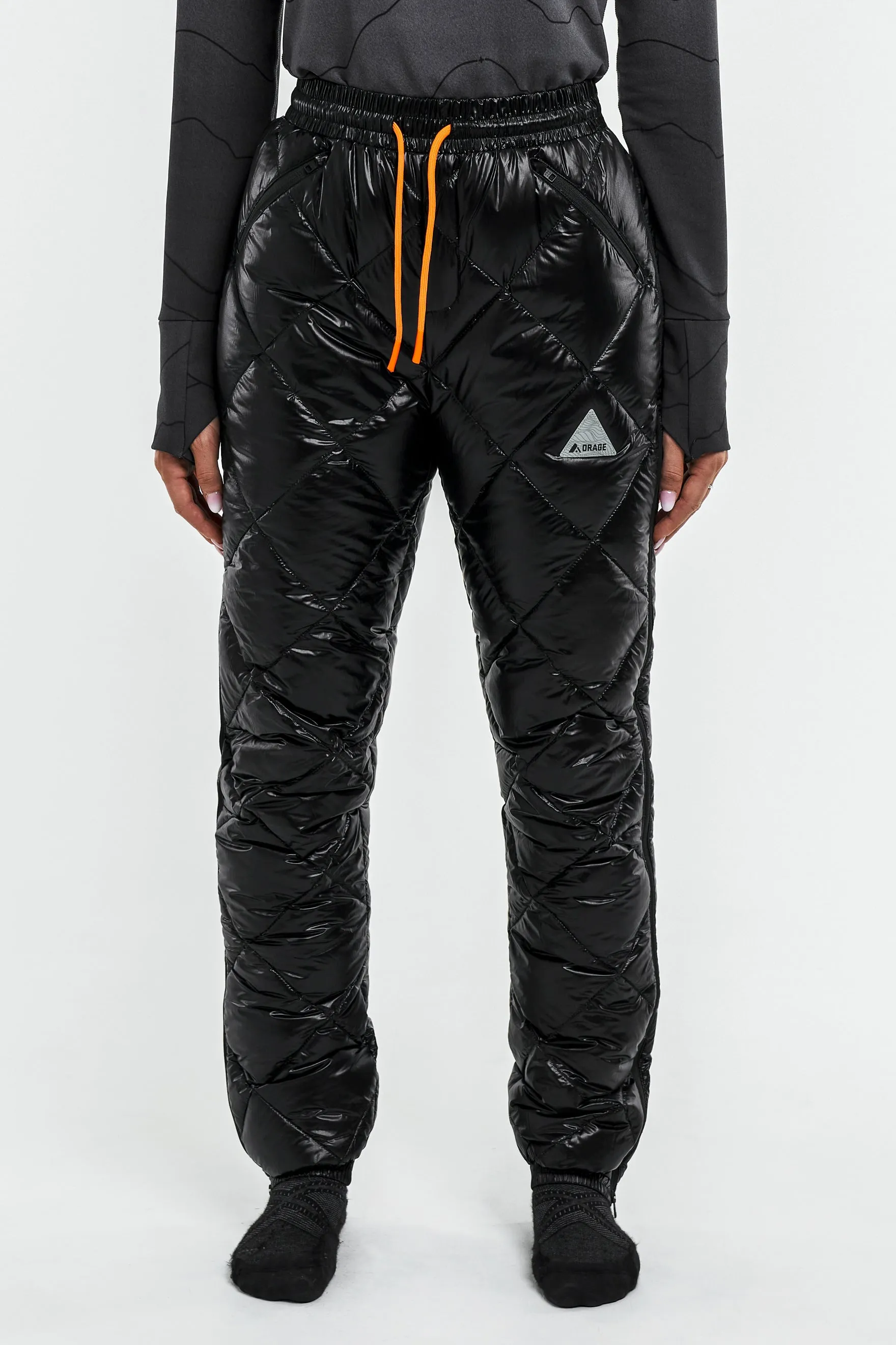 Women's Snow Drop Down Pant-Black