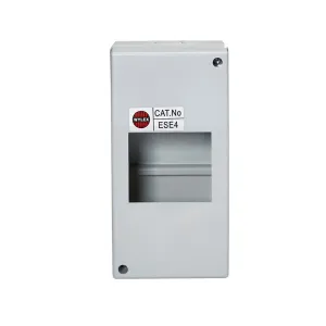 Wylex ESE4 4 Module IP20 Insulated Enclosure with Earth Connection Link