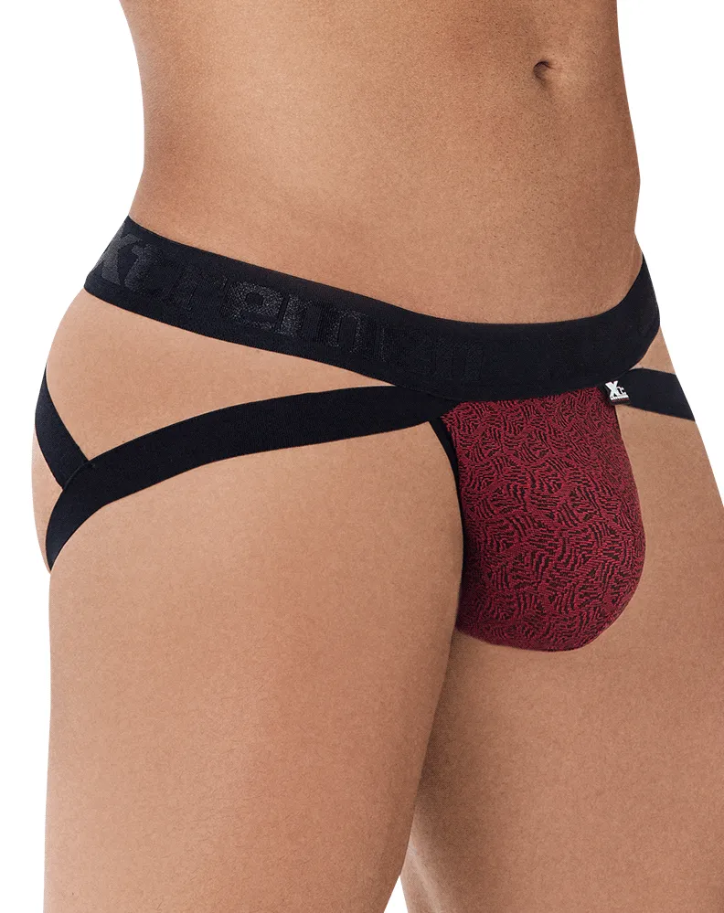 Xtremen 91085 Microfiber Jacquard Jockstrap